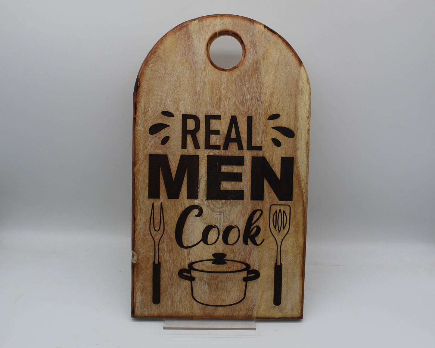 Arch Shaped Male - Real Men Chopping Board