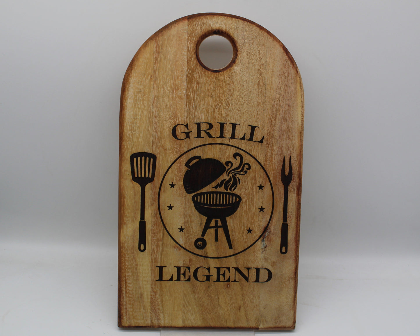 Arch Shaped Male - Grill Legend Chopping Board