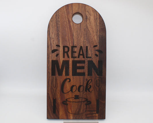 Arch Shaped Male - Real Men Serving Board