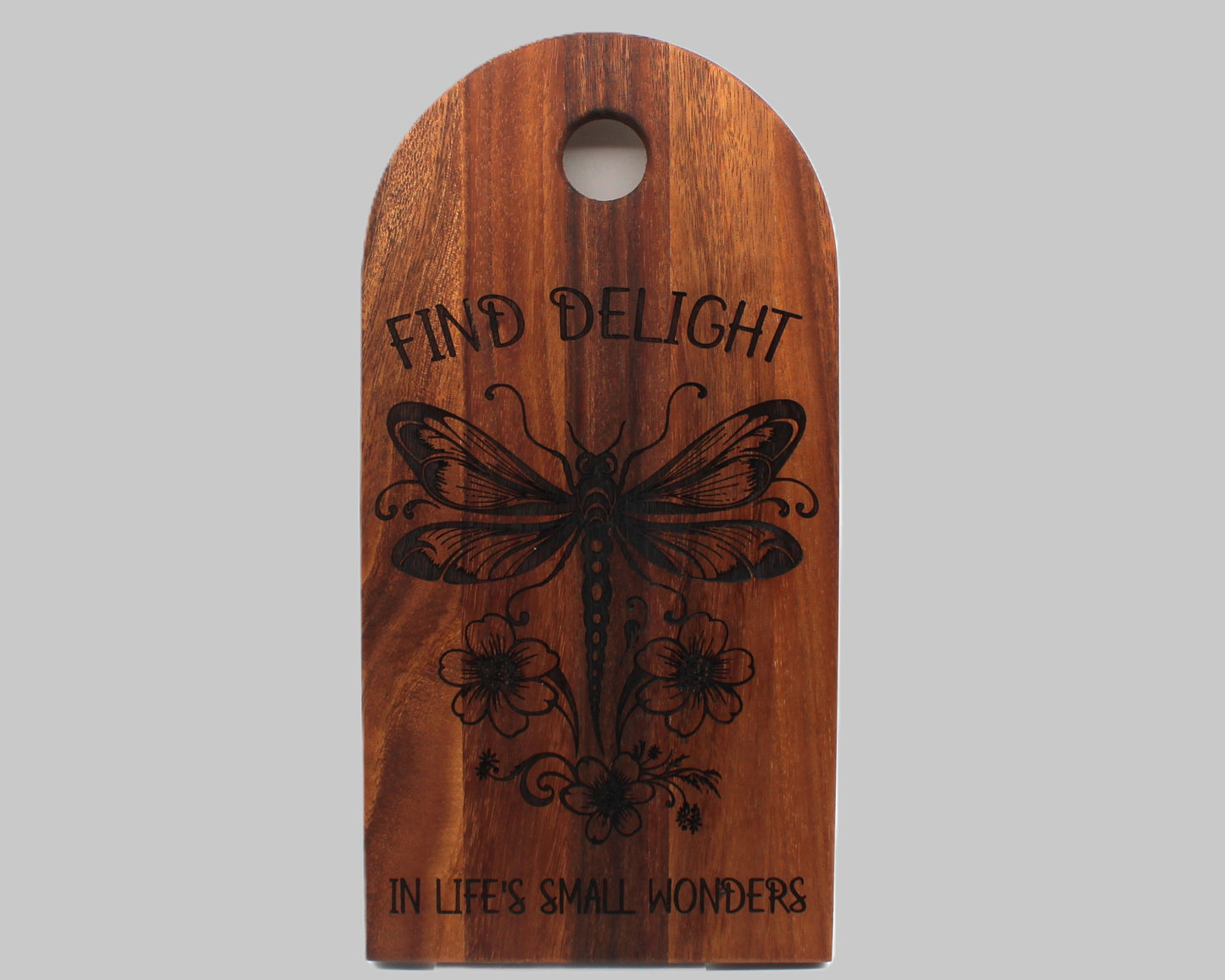 Arch Shaped Dragonfly Serving Board