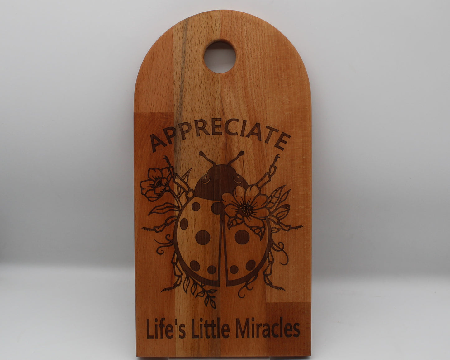 Arch Shaped Ladybird Serving  Board