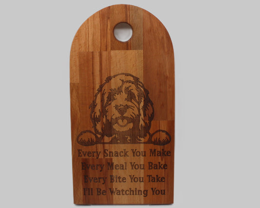 Arch Shaped Every Snack Serving Board - Cavoodle