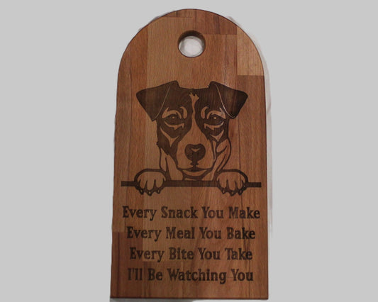 Arch Shaped Every Snack Serving Board - Jack Russel