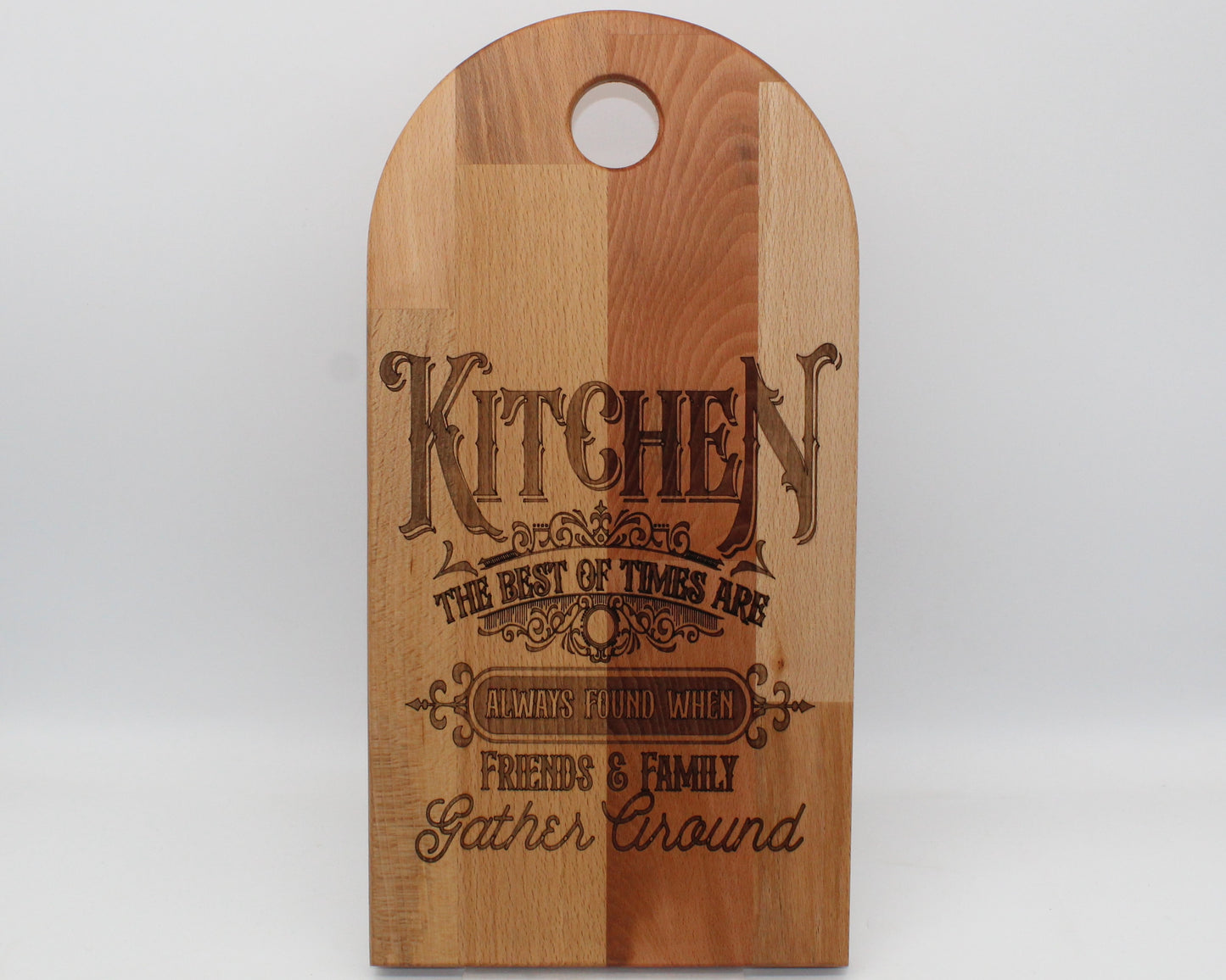 Arch Shaped Kitchen - The Best of Times Serving Board