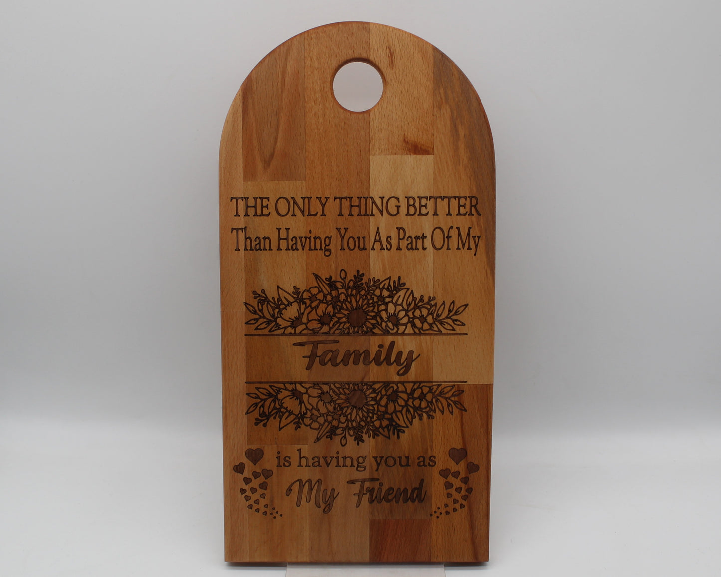 Arch Shaped Family Serving Board