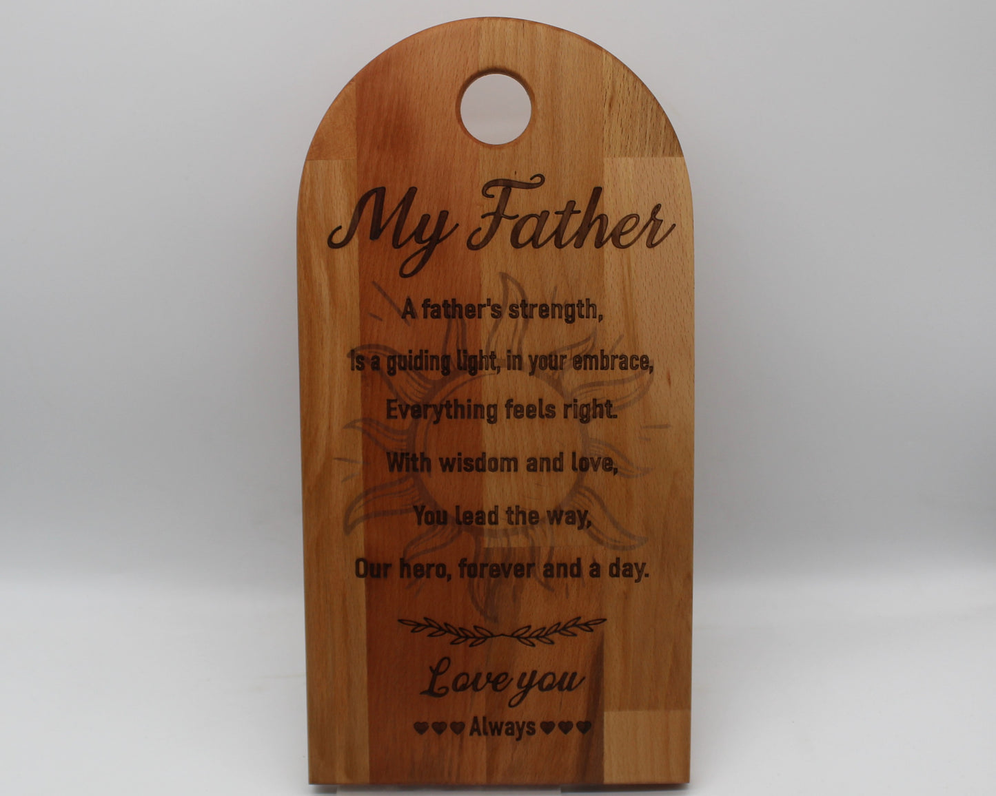 Arch Shaped Male - Father Serving Board