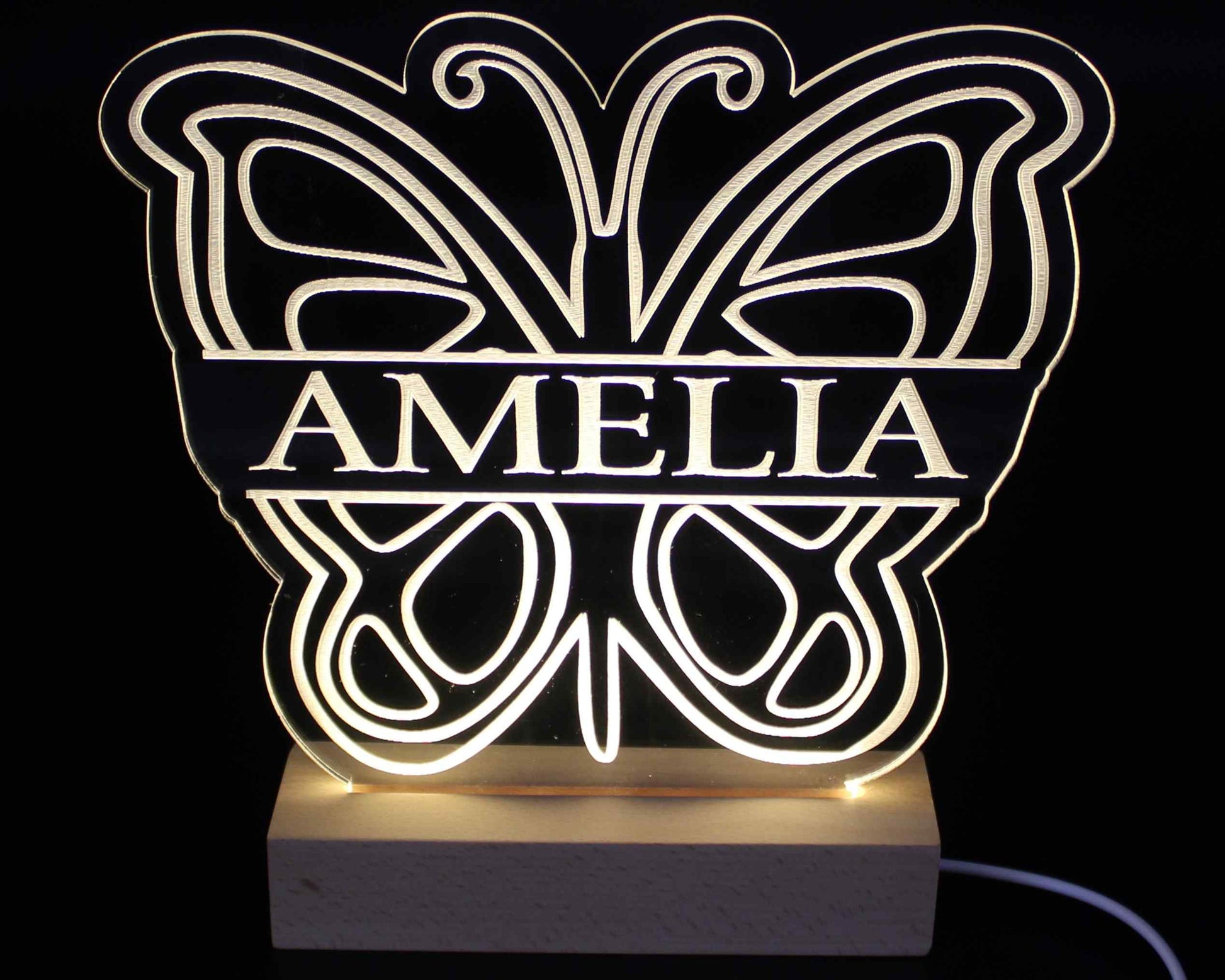 Buttlerfly warm night light - haisley design