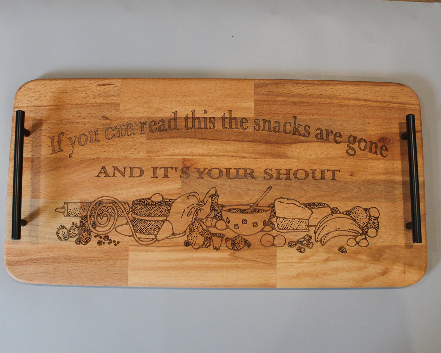 If You Can Read This Serving Tray - Food - Assorted Designs