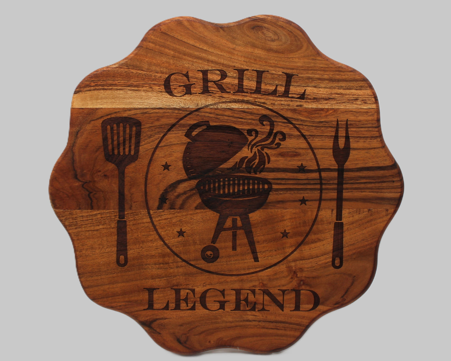 Wave Shaped Male - Grill Legend Serving Board