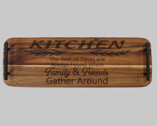 Kitchen The Best Of Times Serving Tray