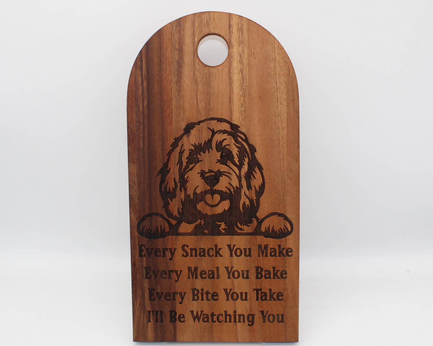 Arch Shaped Every Snack Serving Board - Cavoodle