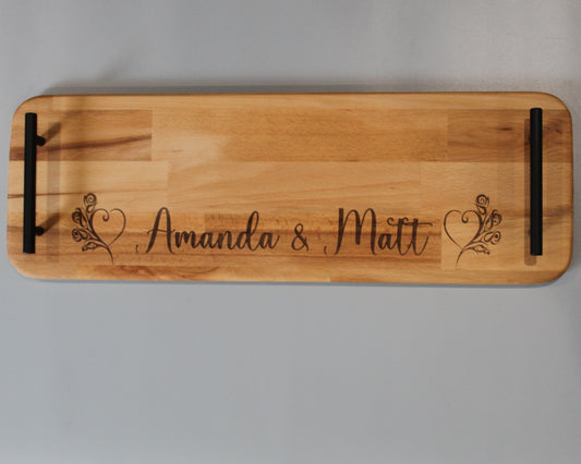 Engagement,  Wedding, Anniversay, etc - Serving Tray