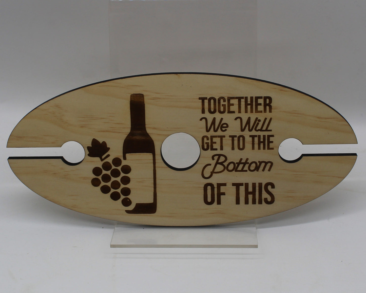 Wine Caddy - Together We Will Get