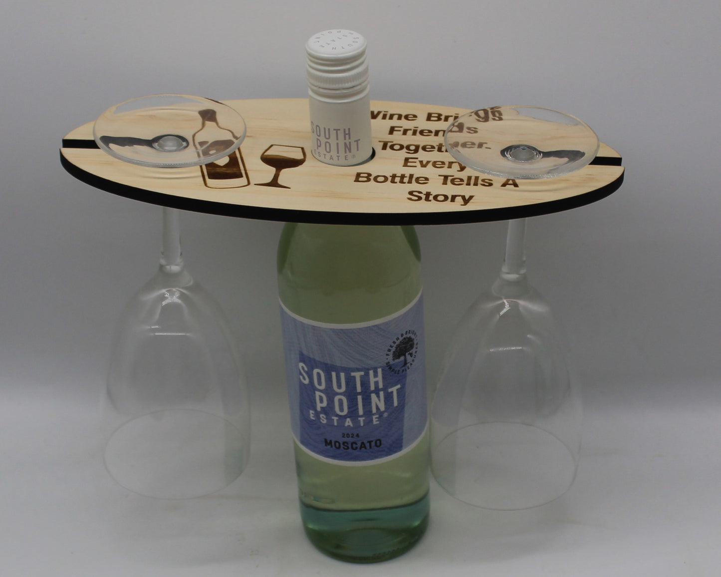 Wine Caddy - Wine Brings Friends Together