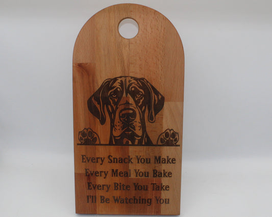 Arch Shaped Every Snack Serving Board - Great Dane