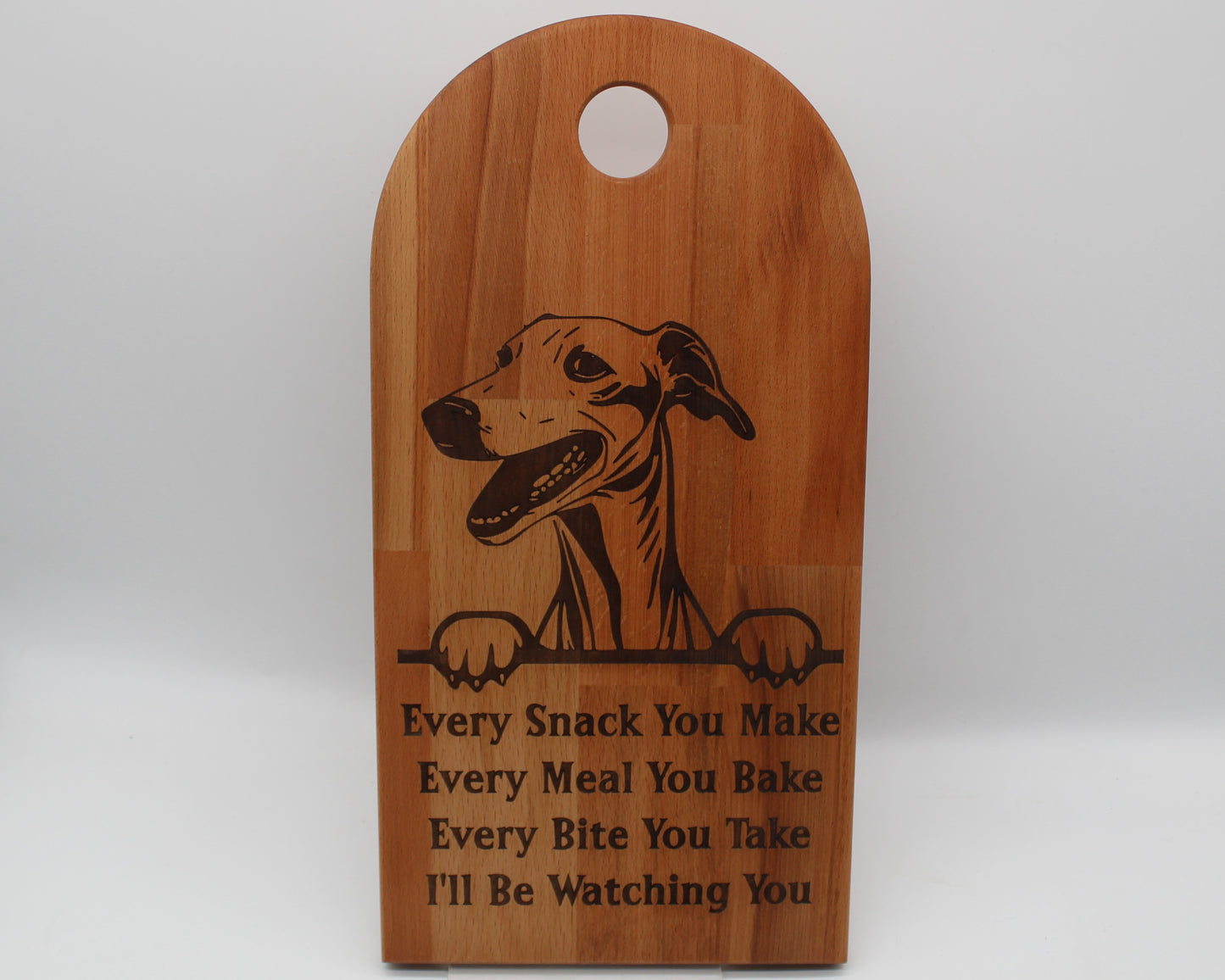 Arch Shaped Every Snack Serving Board - Greyhound