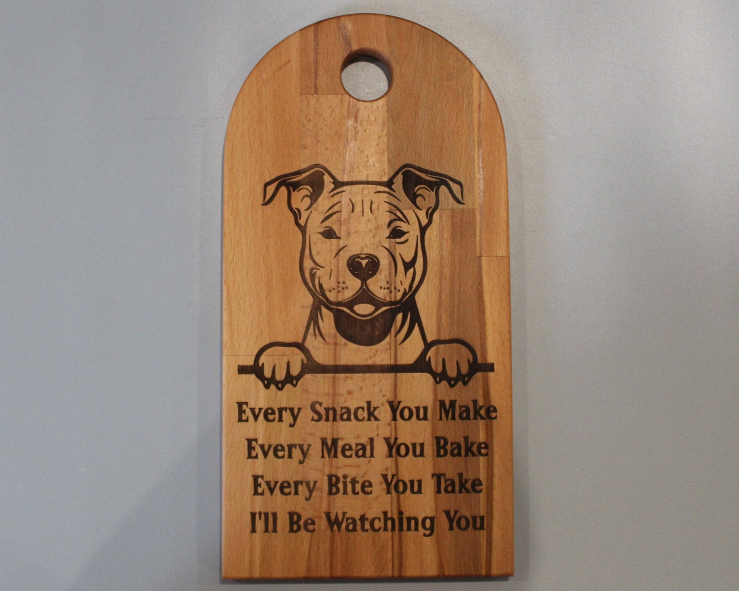 Arch Shaped Every Snack Serving Board - Pitbull 2