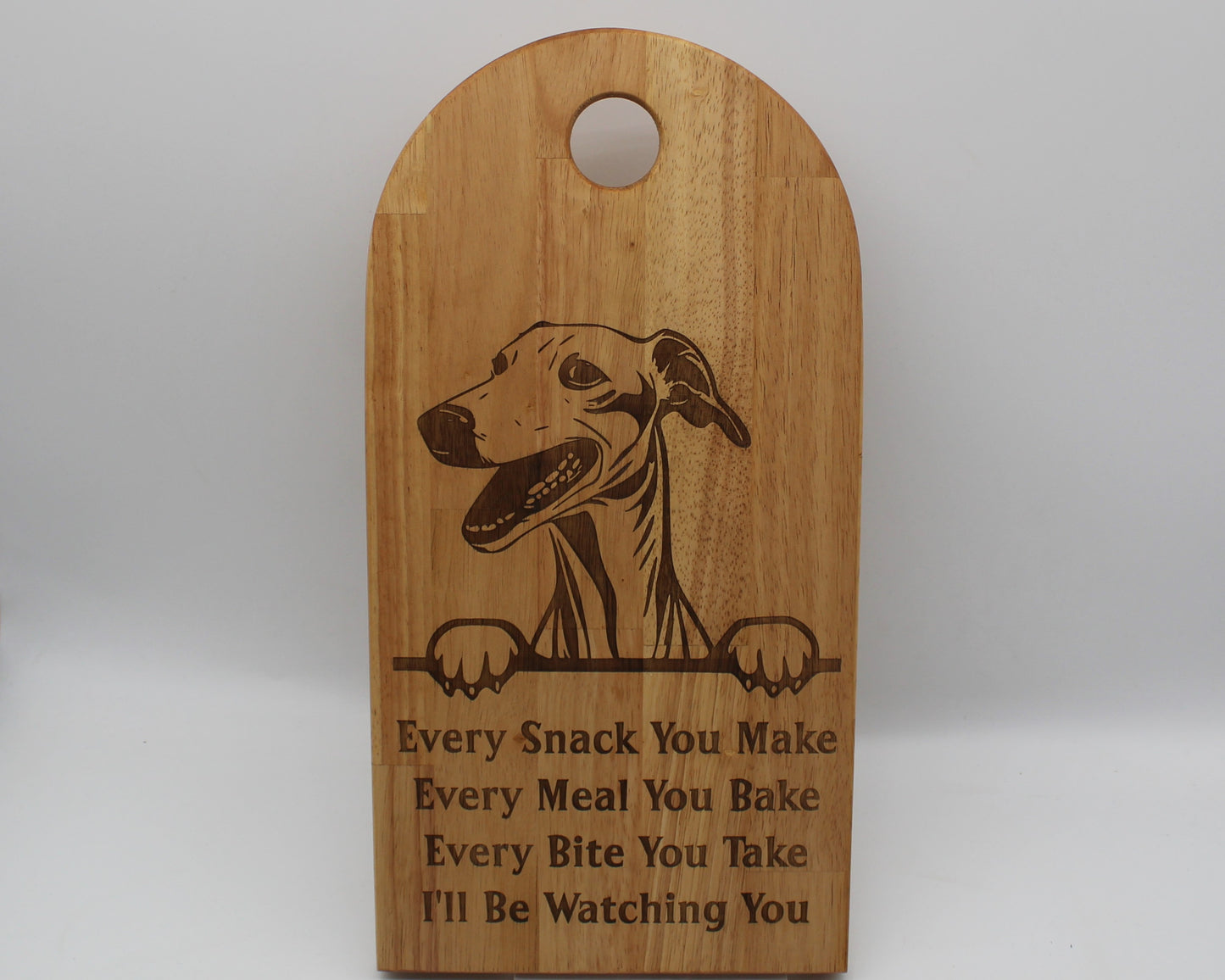 Arch Shaped Every Snack Serving Board - Greyhound