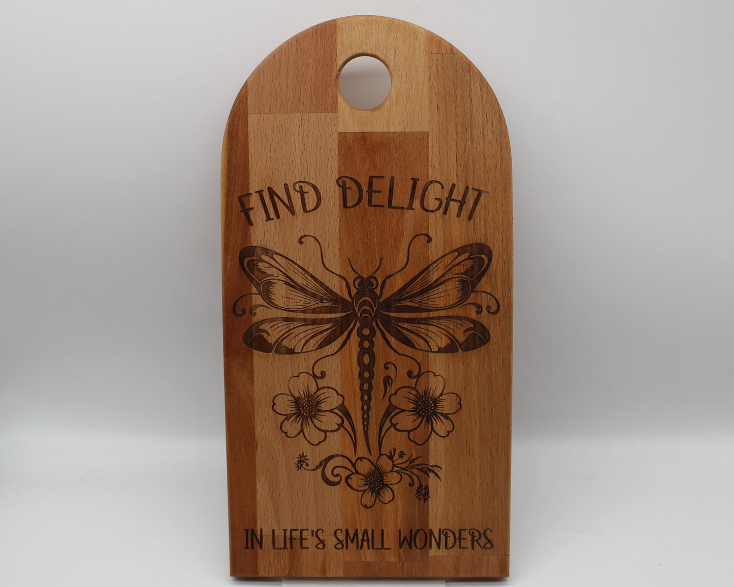 Arch Shaped Dragonfly Serving Board