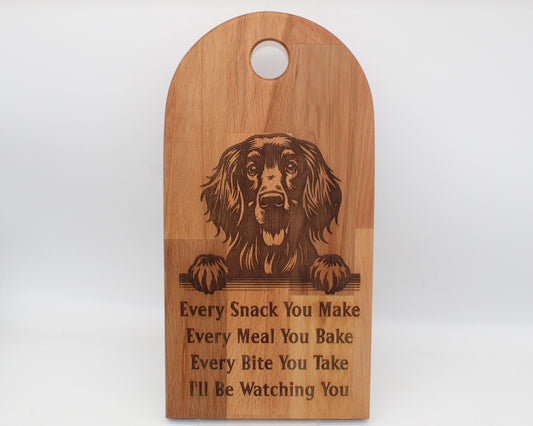 Arch Shaped Every Snack Serving Board - Irish Setter