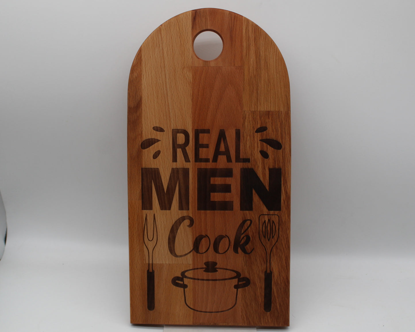 Arch Shaped Male - Real Men Serving Board