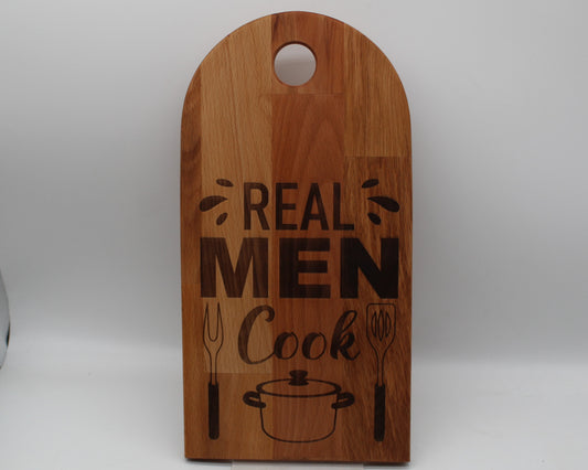 Arch Shaped Male - Real Men Serving Board