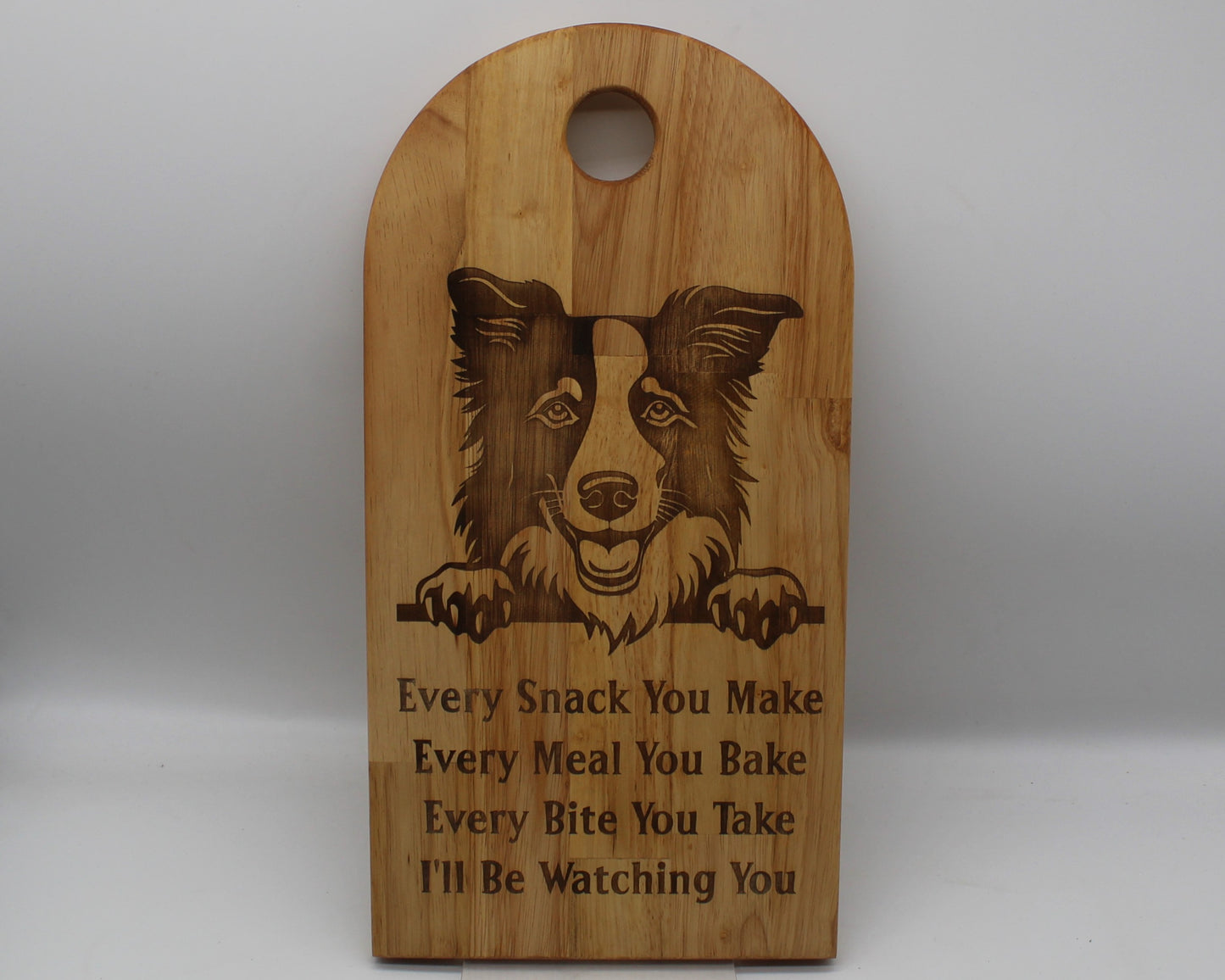 Arch Shaped Every Snack Serving Board - Collie 2