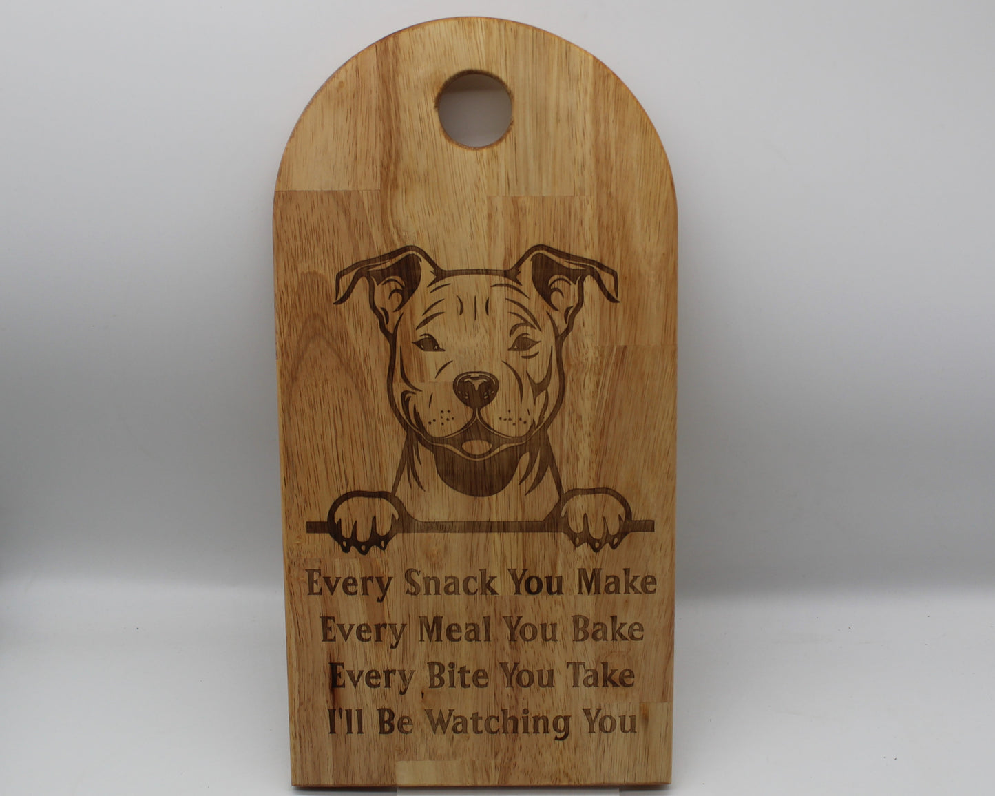 Arch Shaped Every Snack Serving Board - Pitbull 2