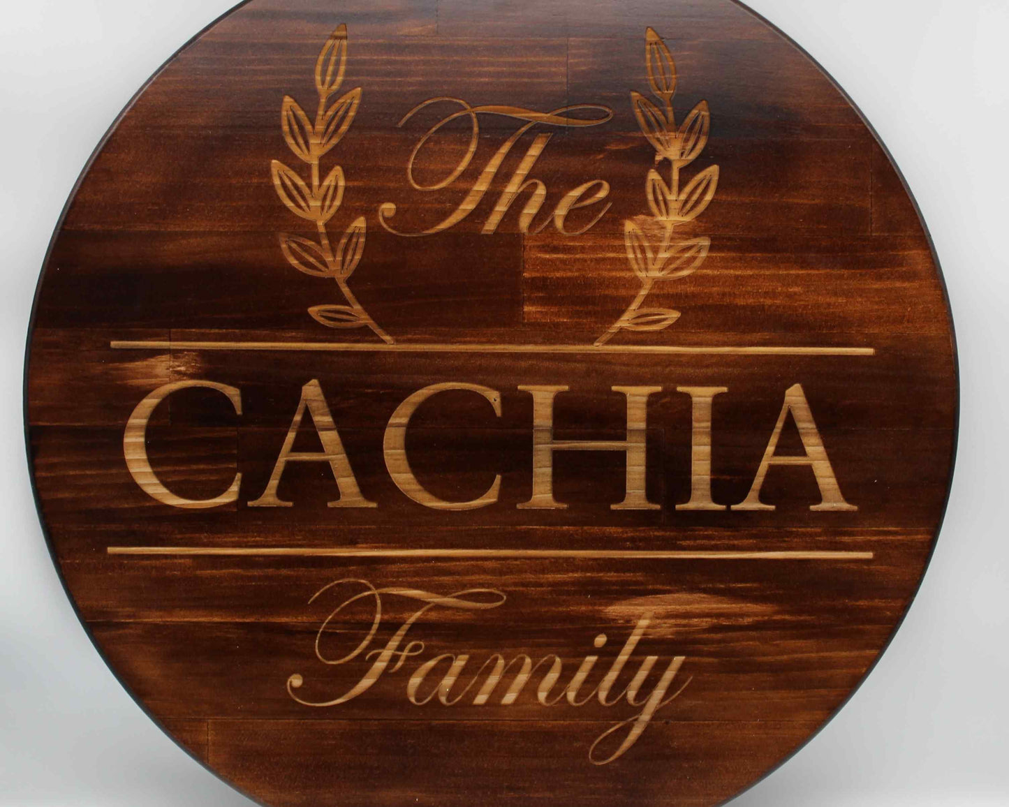 Lazy Susan Personalised - extra large 60cm - Haisley Design