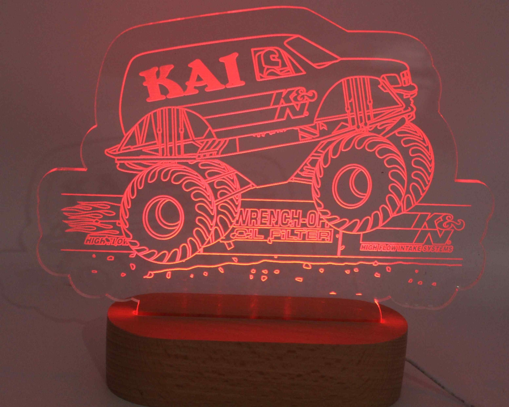 Monster Truck Night Light - Haisley Design