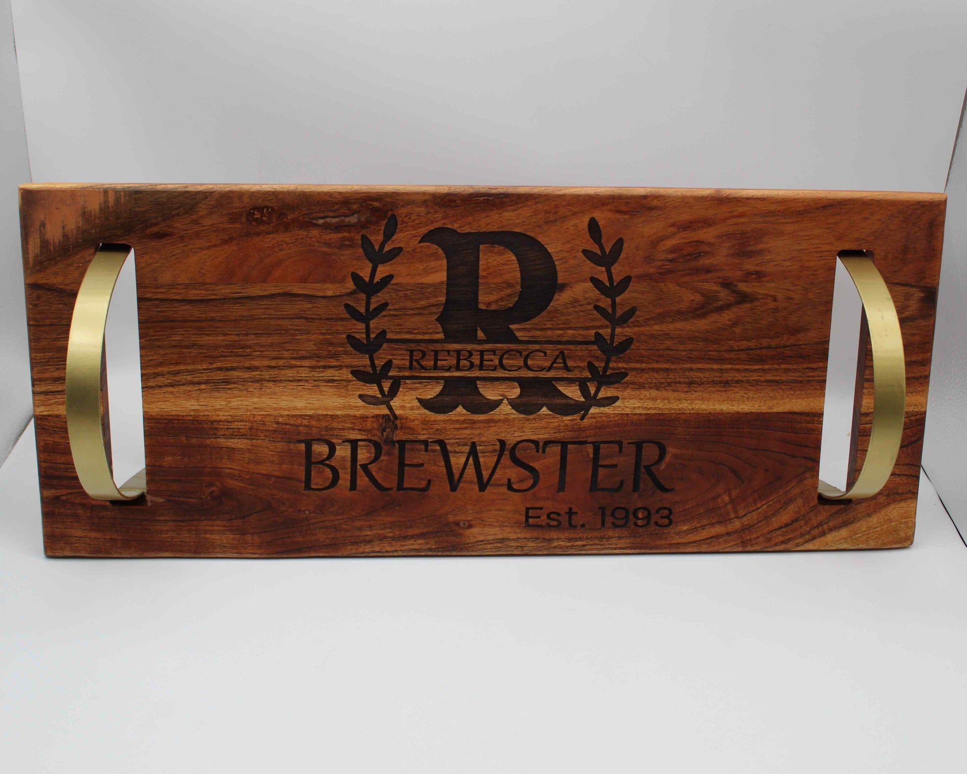 Name Personalised serving board -Haisley Design