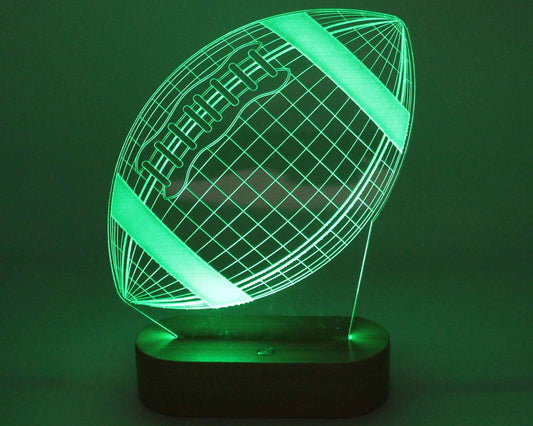 Rugby Ball Night Light - Haisley Design