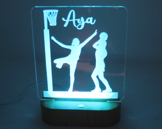 Netball Night Light - Haisley Design