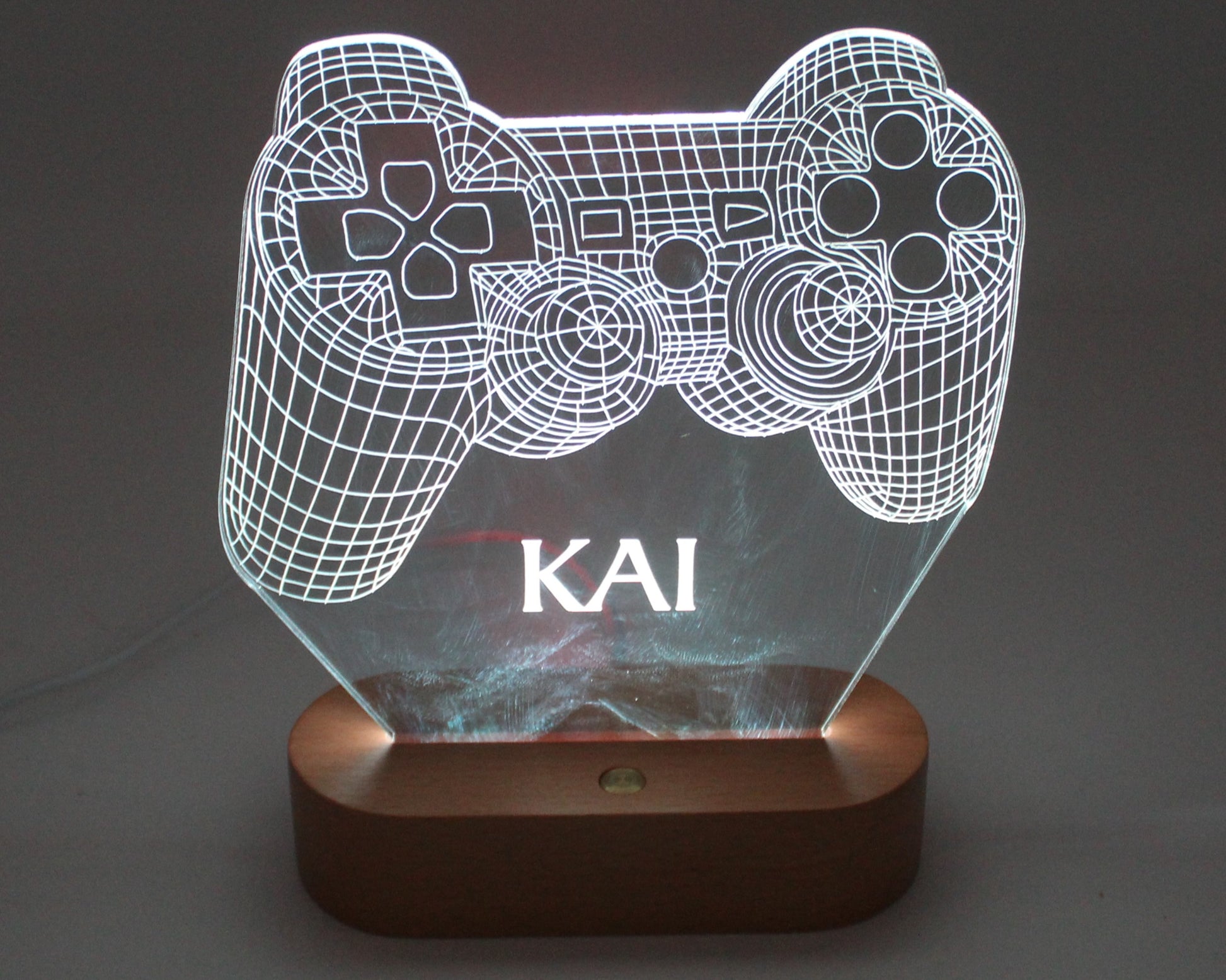 Playstation Controller Night Light Personalised - Haisley Design