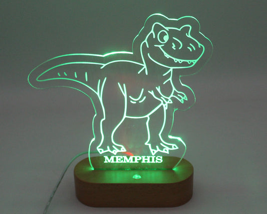 Dinosaur t-Rex Night Light - Haisley Design