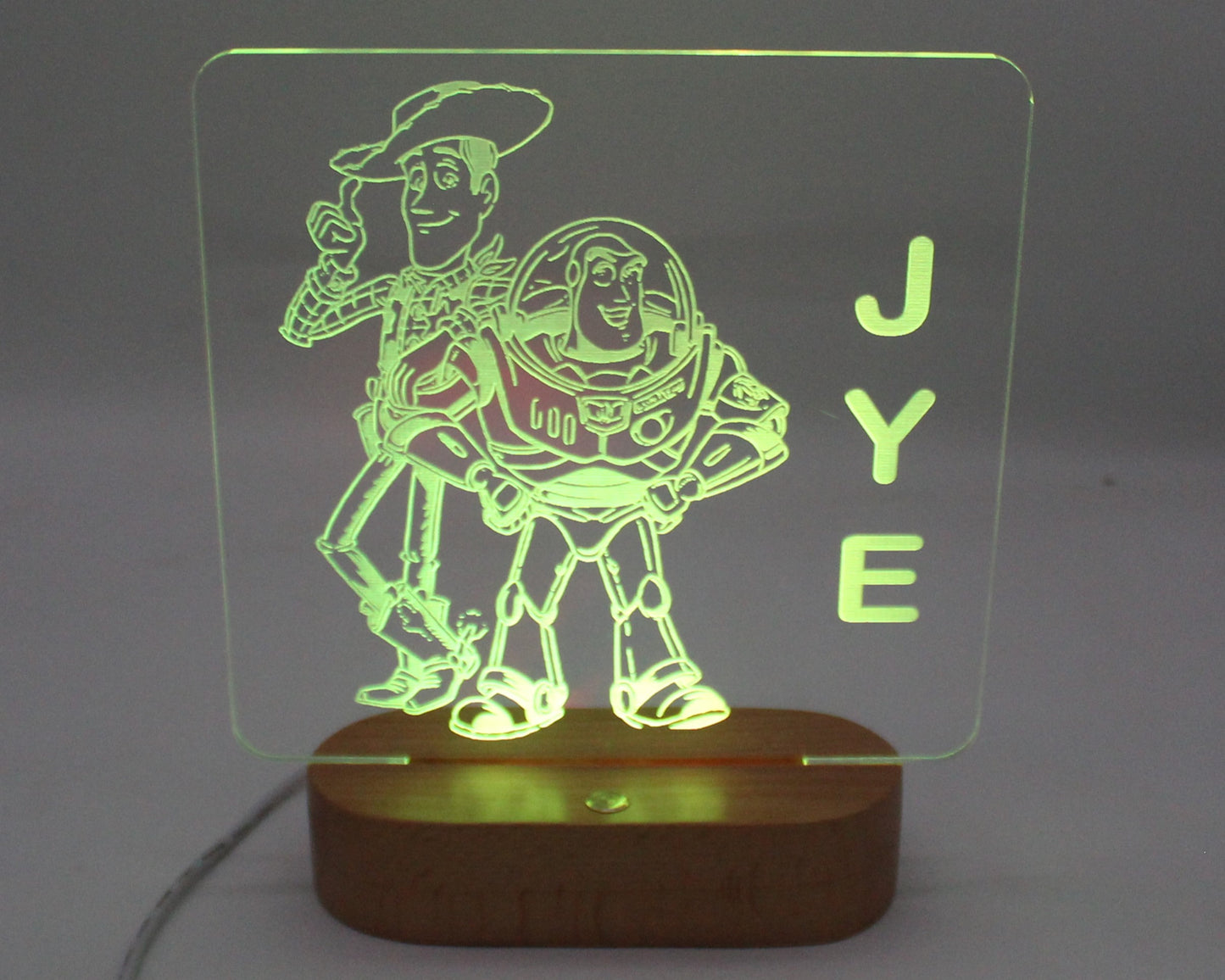 Toy Story Night Light Personalised - Haisley Design