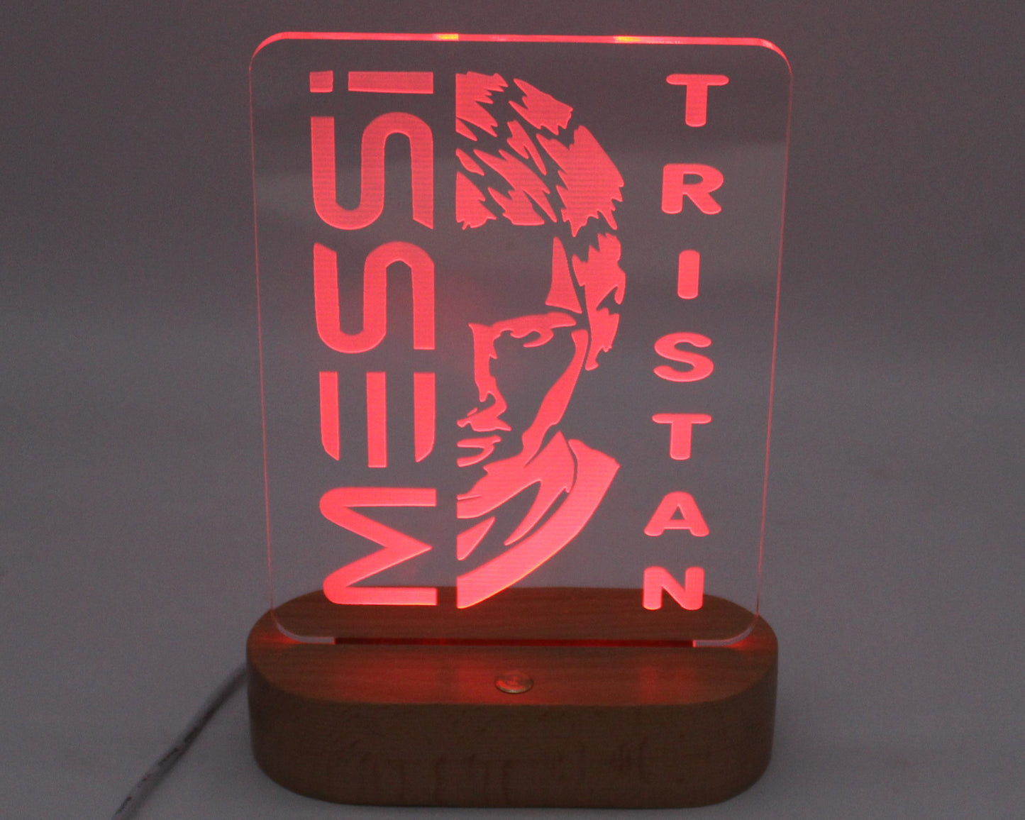 Soccer Messi Personalised Night Light