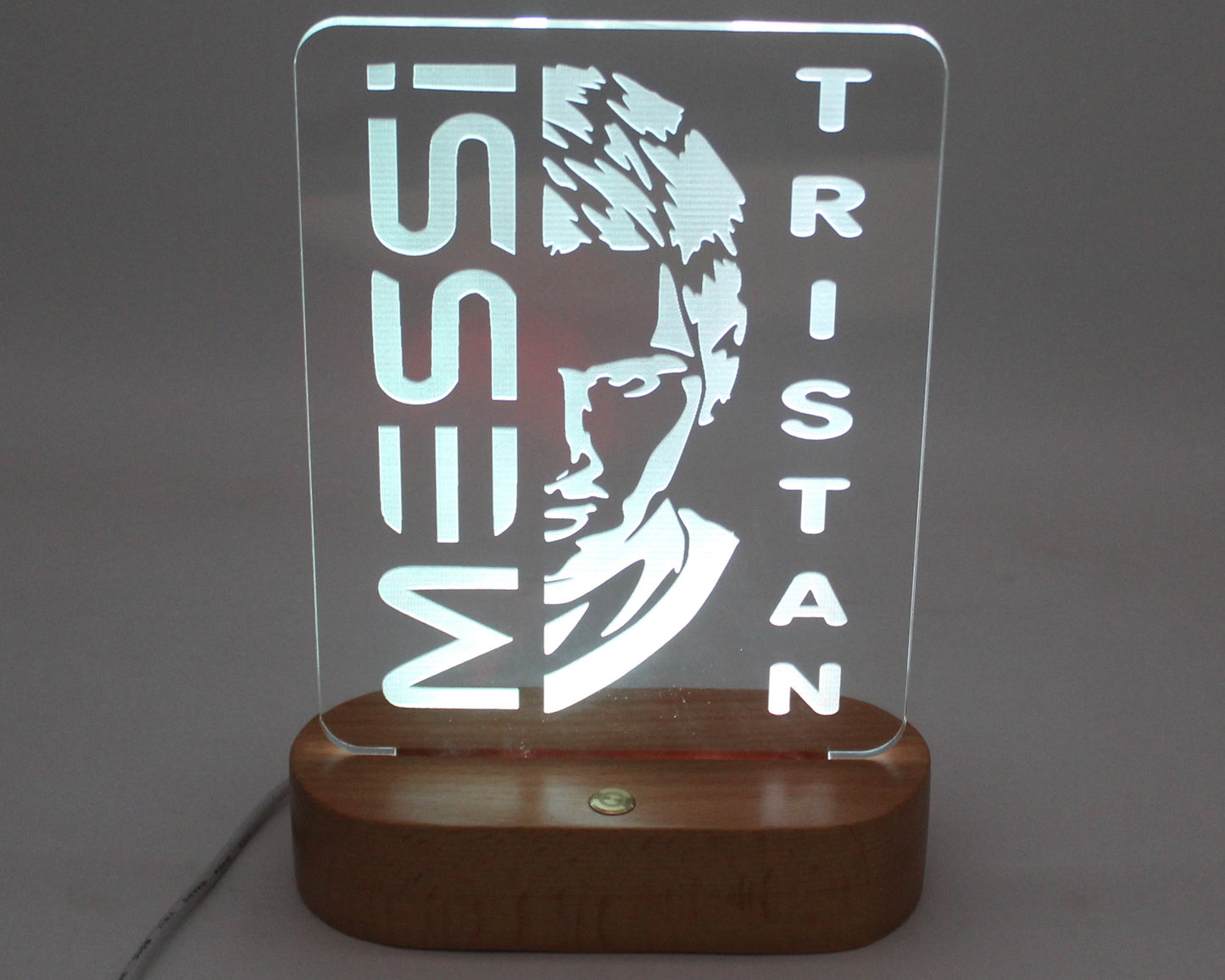 Soccer Messi Personalised Night Light