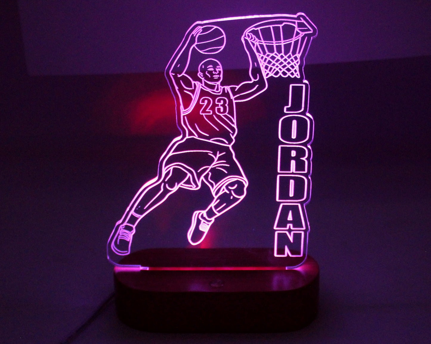 Basketball Jordan Night Light