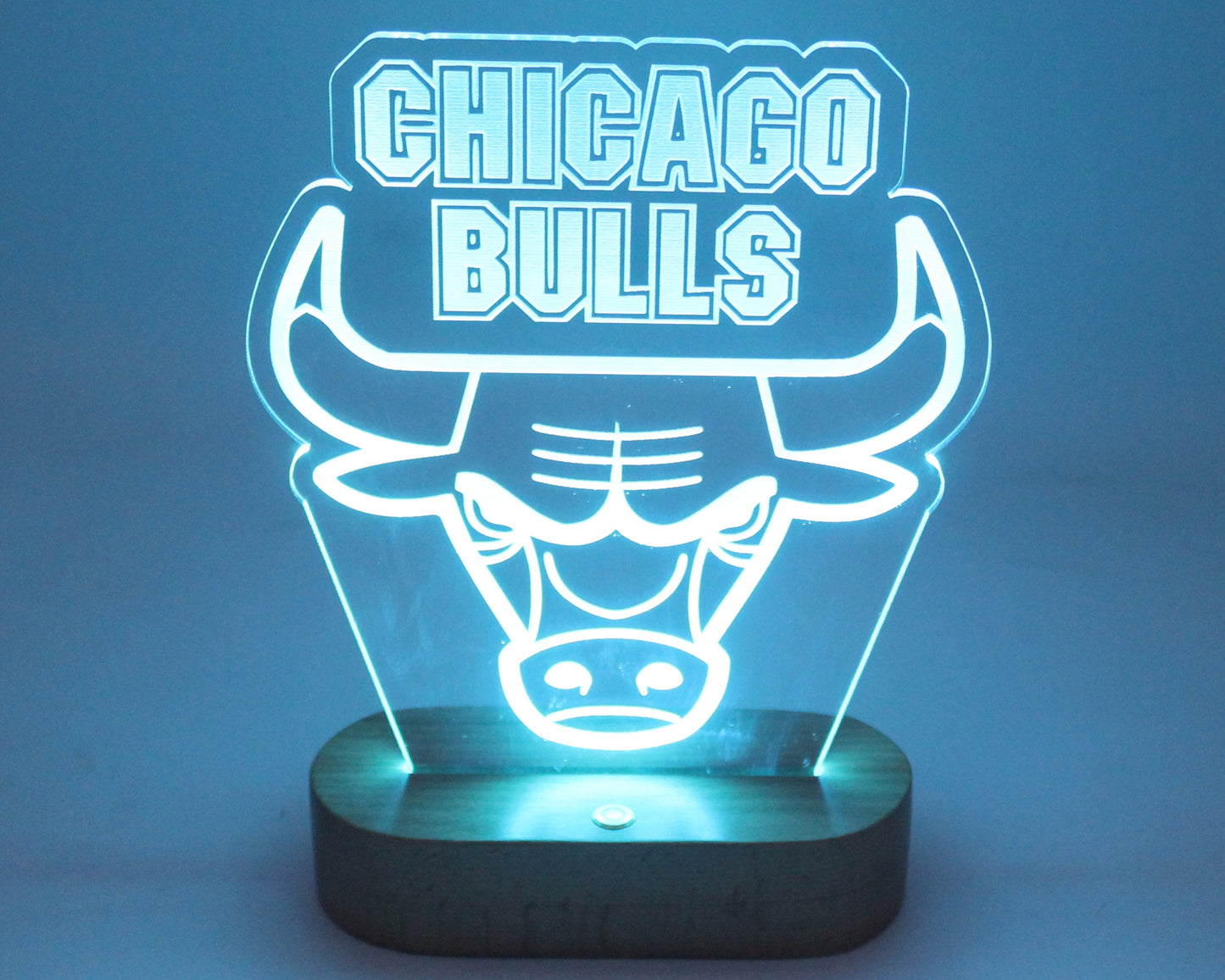 Basketball Bulls Night Light