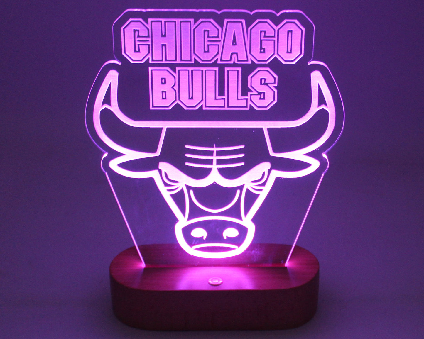 Basketball Bulls Night Light