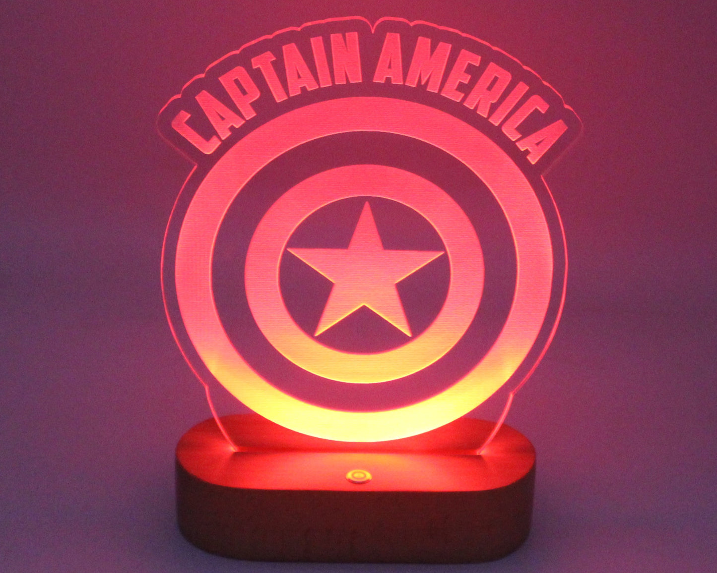 Captain America Night Light