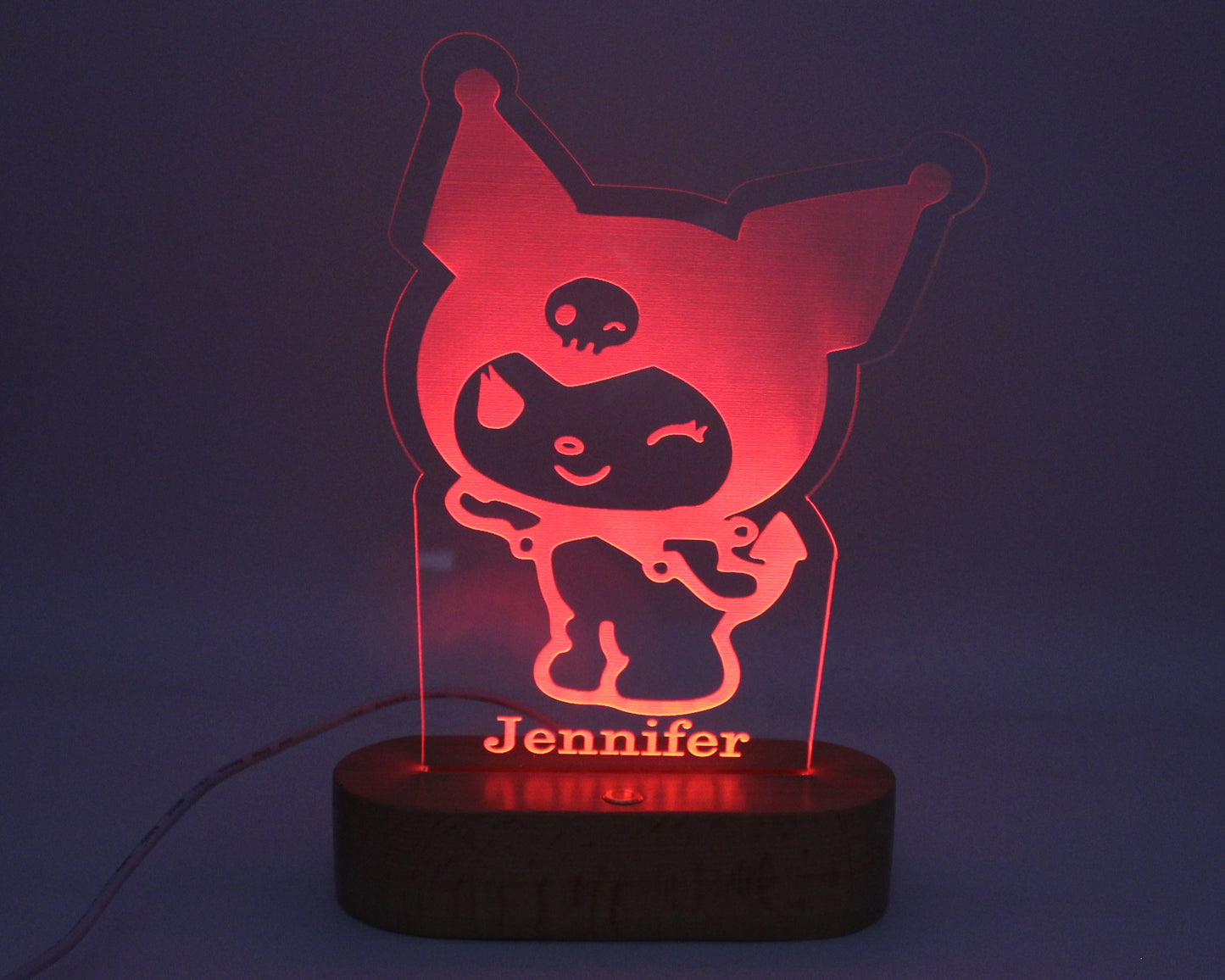 Kuromi Personalised Night Light