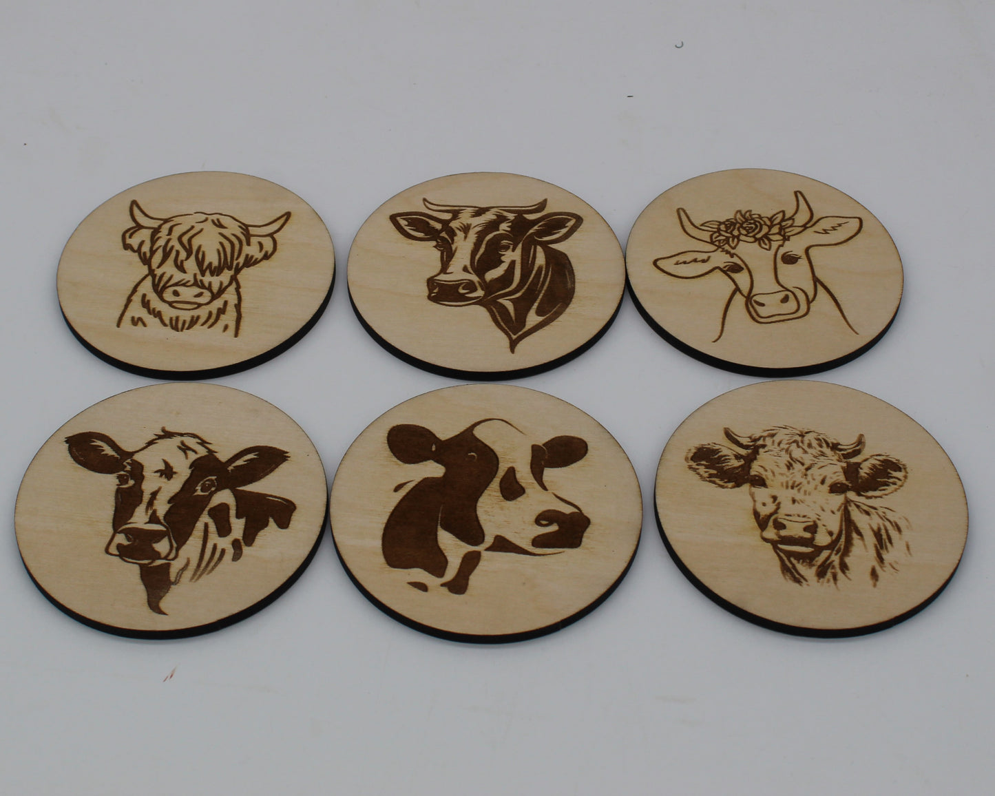 Cow Drink Coasters