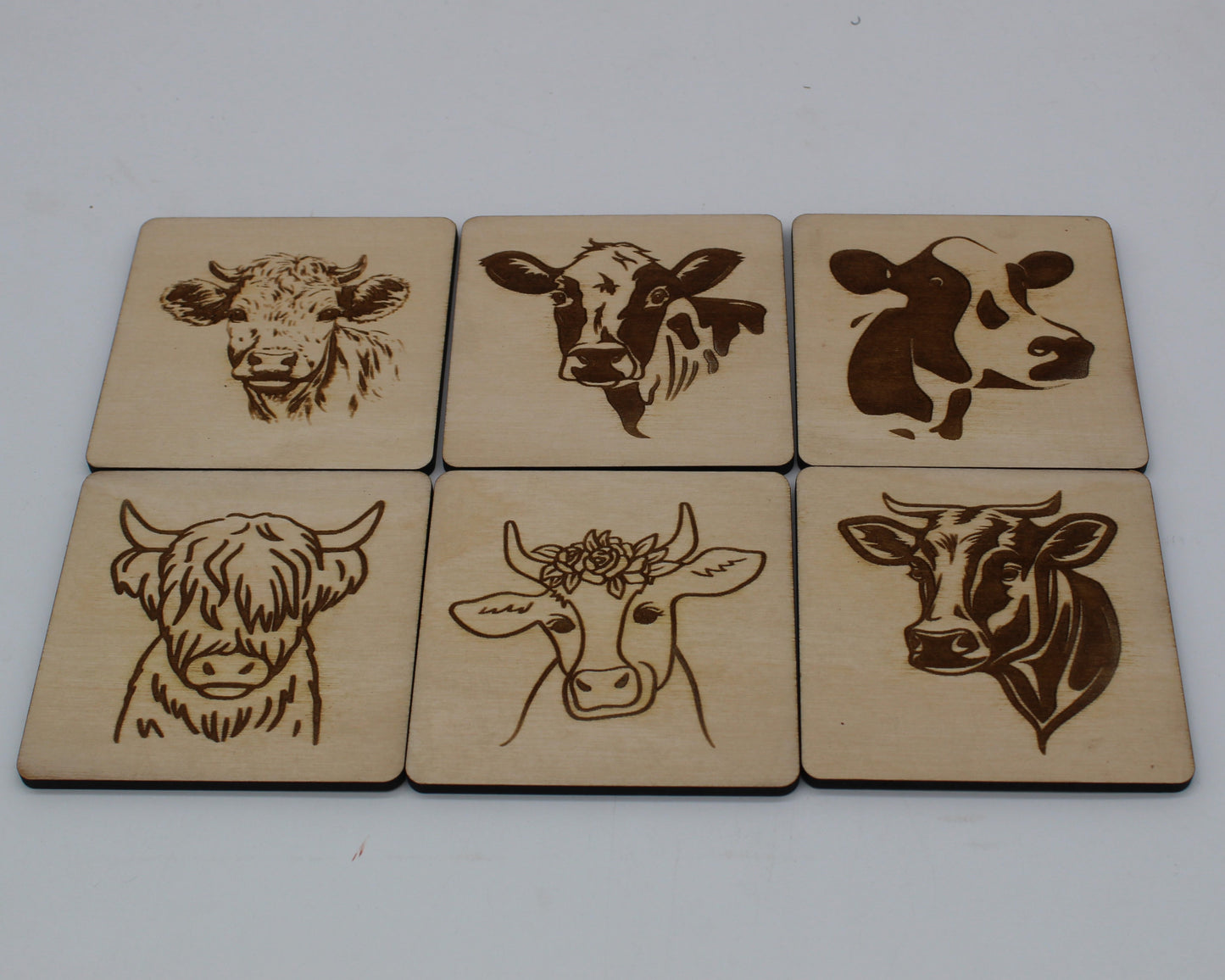 Cow Drink Coasters