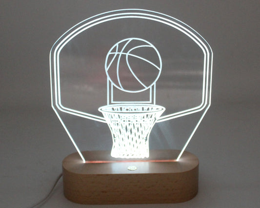 Basketball Hoop Night Light