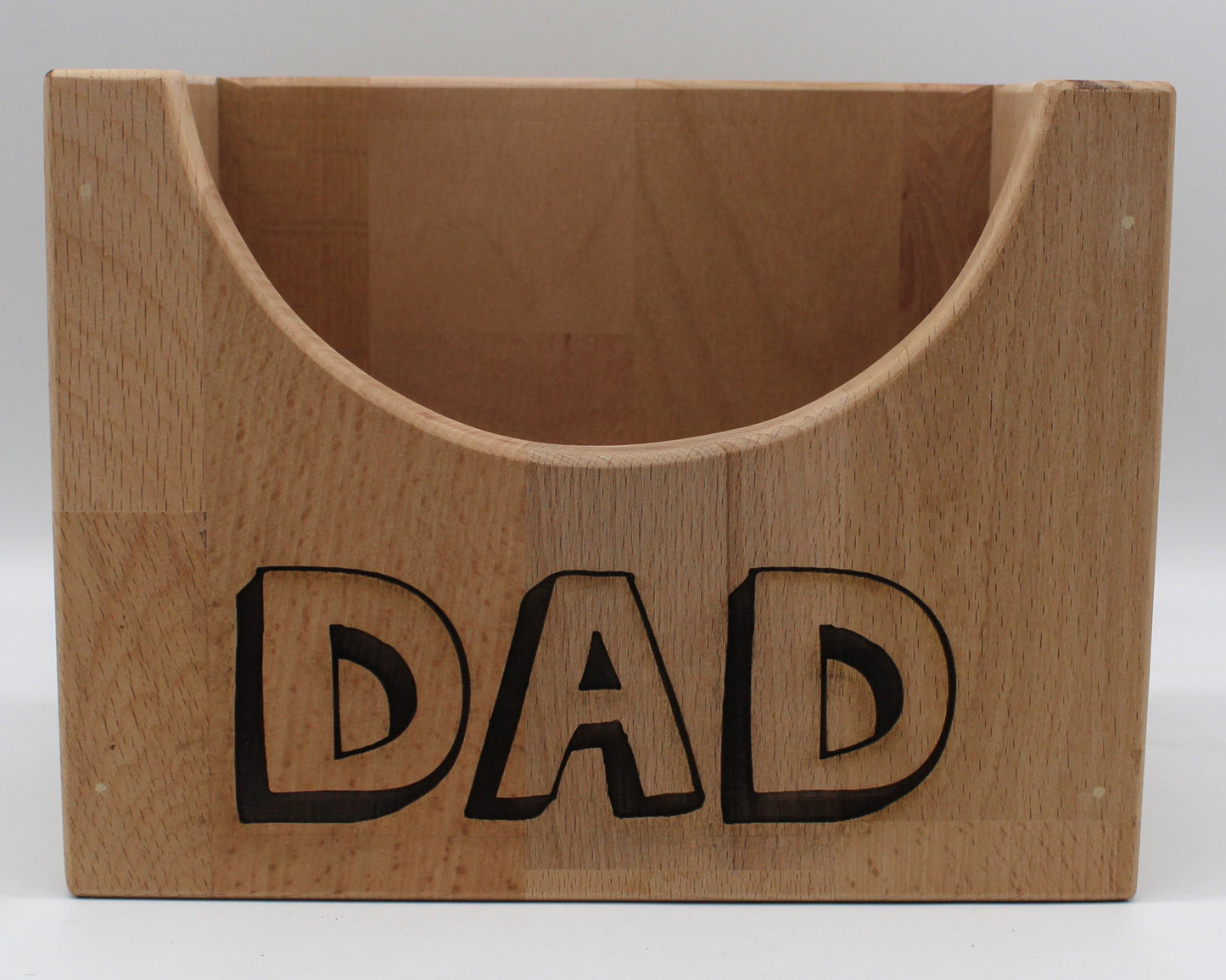 Wooden Hat Holder Dad Personalised