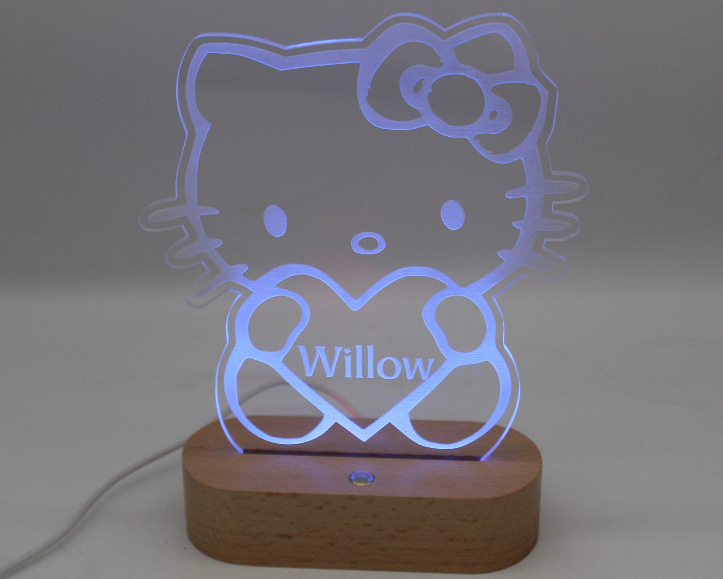 Hello Kitty Personalised Night Light