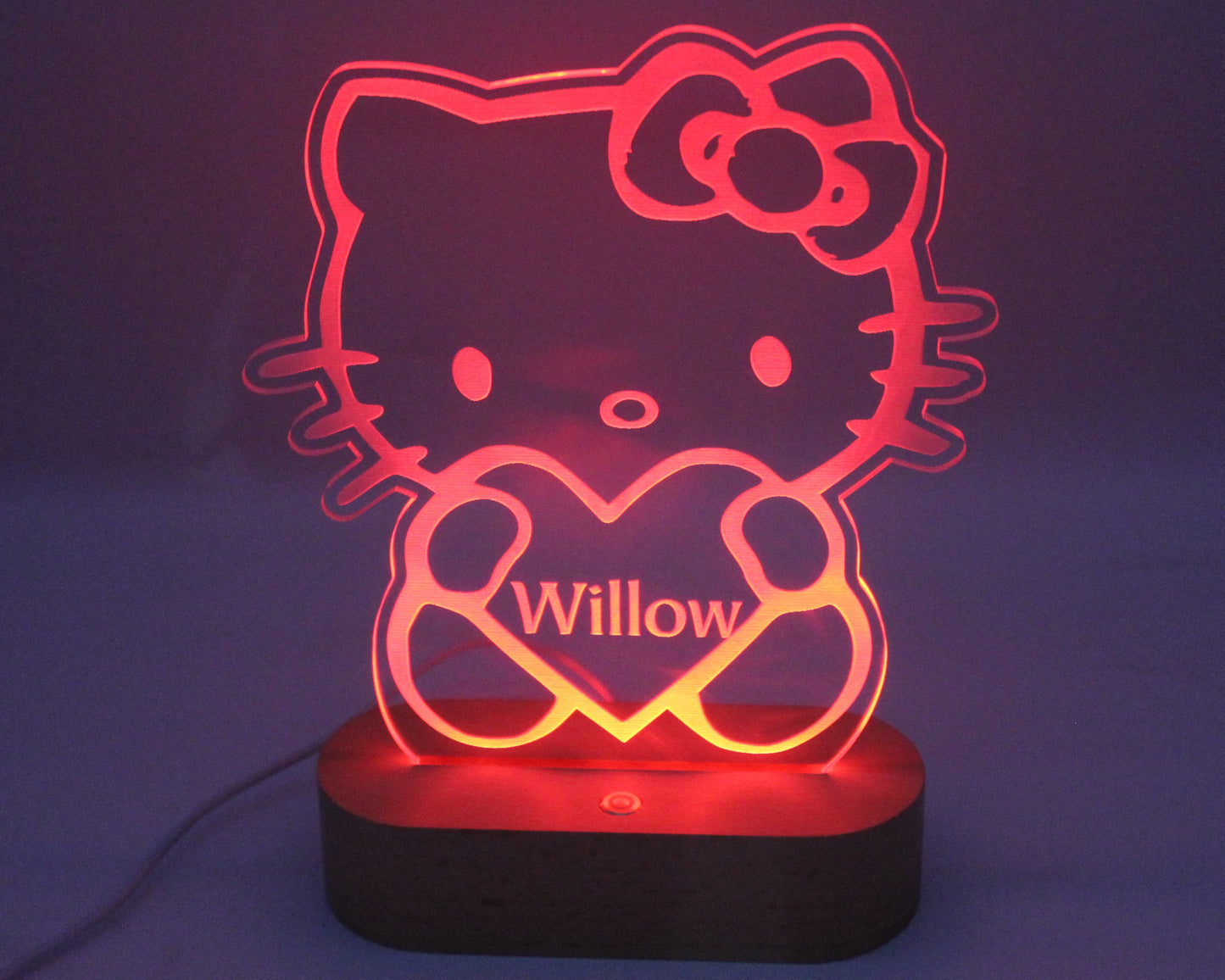 Hello Kitty Personalised Night Light