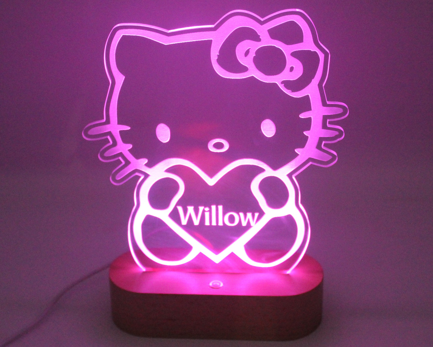 Hello Kitty Personalised Night Light